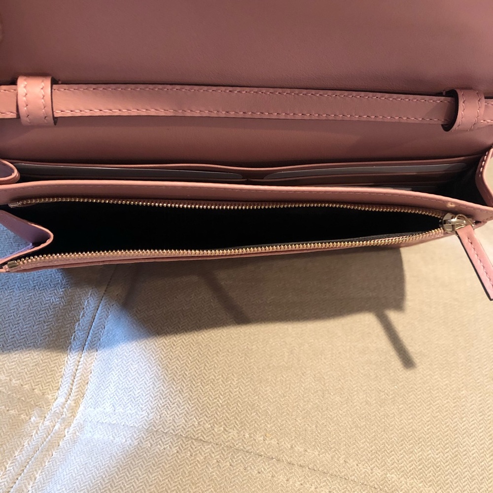 Gucci GG Leather Wallet Clutch Crossbody - Picture 5 of 8